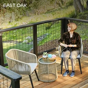 EAST OAK Breezeway Patio Furniture Set with Cushions