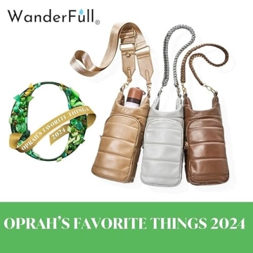 WanderFull HydroBag - Stylish Crossbody Water Bottle Holder