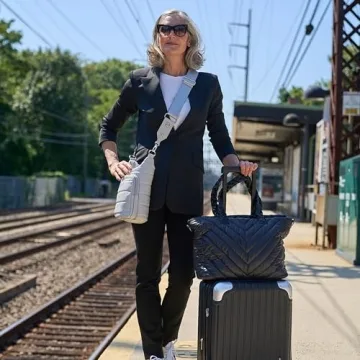 WanderFull HydroBag - Stylish Crossbody Water Bottle Holder