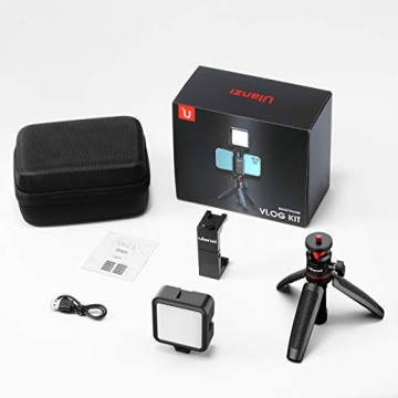ULANZI Smartphone Vlogging Kit with LED Light and Tripod