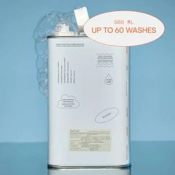 DedCool Liquid Laundry Dedtergent (Xtra Milk, 32 fl oz), Luxurious Fragrance, Scented, Removes Stains, Ideal for 60 Washes, Infused with Natural Essential Oils, Vegan, Non-Toxic, Cruelty & Dye Free