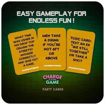 Charge It 2 The Game - Fun Adult Drinking Cards
