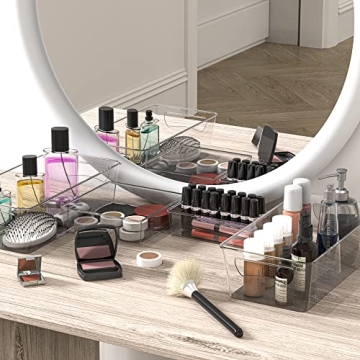 Simple Houseware Fridge Organizer Storage Bins, 8-Pack