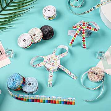 School Theme Grosgrain Ribbons for Creative Crafting