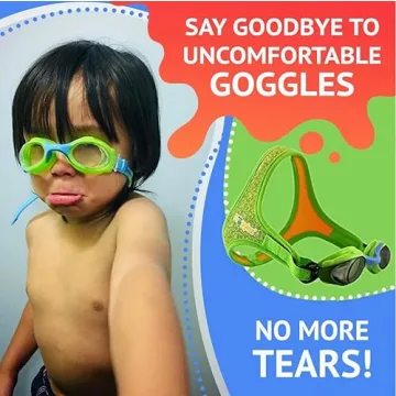 Frogglez Kids Swim Goggles - Pain-Free & Anti-Fog