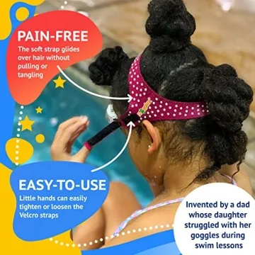 Frogglez Kids Swim Goggles - Pain-Free & Anti-Fog