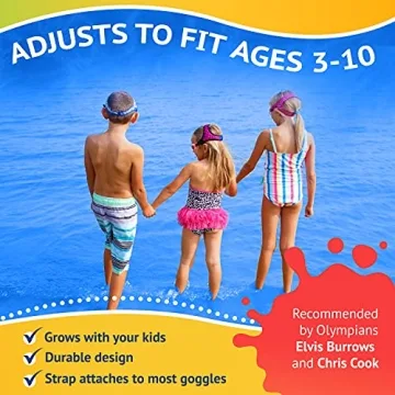 Frogglez Kids Swim Goggles - Pain-Free & Anti-Fog