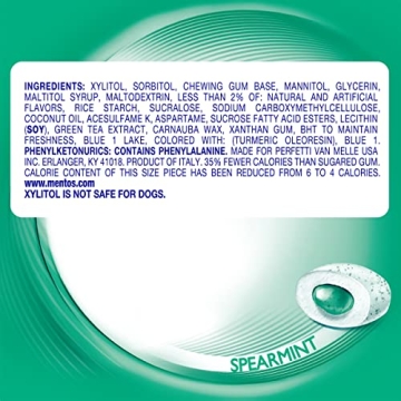 Mentos Pure Fresh Sugar-Free Gum in Bulk - 6 Bottles