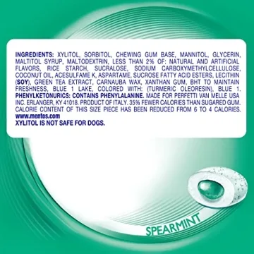 Mentos Pure Fresh Sugar-Free Gum in Bulk - 6 Bottles