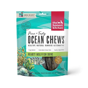 Honest Kitchen Ocean Chews™ Wolffish Skins Dog Treats 3.25 Oz