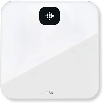 Fitbit Aria Air Bluetooth Digital Body Weight and BMI Smart Scale, White