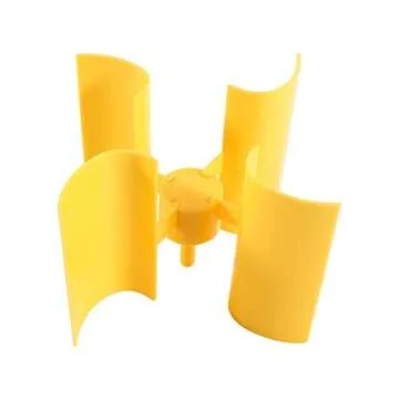 Electricity Generator, Micro Wind Turbines Dc Motor Vertical Motor Blades DIY Kit for Science Education Experiment, 5.5 m/s