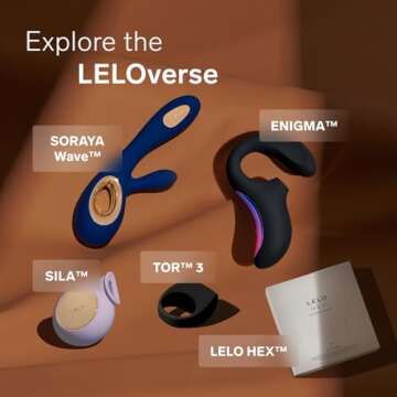 LELO SONA Sonic Massager - Waterproof Clit Sucker for Women