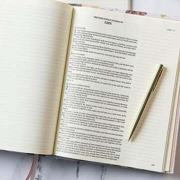 KJV Notetaking Bible - Large Print & Journaling Space