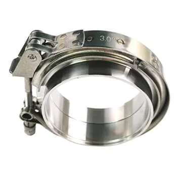 GaeaAuto 3 inch V Band Clamp Set for Turbo Installation