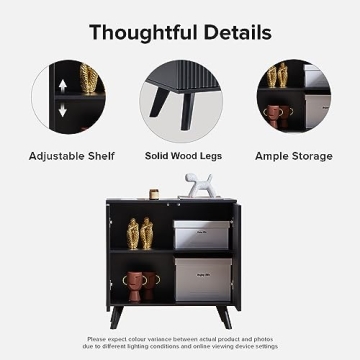 Wirrytor Modern Sideboard Buffet Console Table for Storage