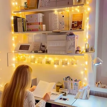 JMEXSUSS Connectable Warm White String Lights for Any Occasion