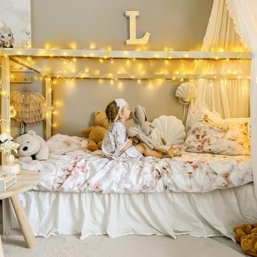 JMEXSUSS Connectable Warm White String Lights for Any Occasion