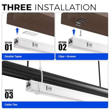 Barrina Grow Lights for Indoor Plants, Full Spectrum Sunlight, 1ft Plant Light for Indoor Growing, LED Grow Light Bulbs, T5 Grow Light Strip, Plug and Play, Pinkish White, 8-Pack