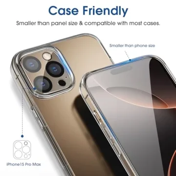 amFilm Screen & Lens Protector for iPhone 16 Pro Max