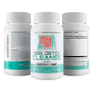 Sebi Detox Cleanse - Advanced Detoxification Support - Detox The Entire Body Starting with The Gut - Help Remove Toxins - Inspired by dr sebi Products - Natural Detox Cleanse - Keto Detox