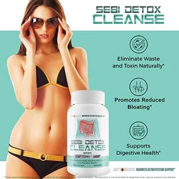 Sebi Detox Cleanse - Advanced Detoxification Support - Detox The Entire Body Starting with The Gut - Help Remove Toxins - Inspired by dr sebi Products - Natural Detox Cleanse - Keto Detox