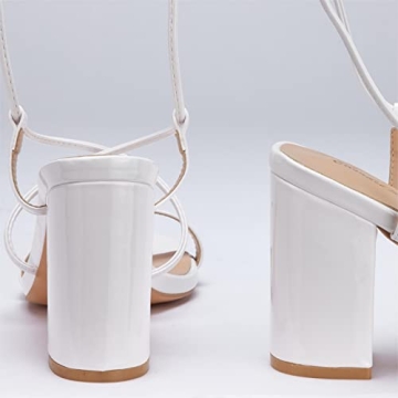 Stylish Elisabet Tang Women's Strappy Chunky Heel Sandals