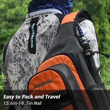 KastKing Compass Telescopic Fishing Rod - Lightweight & Durable