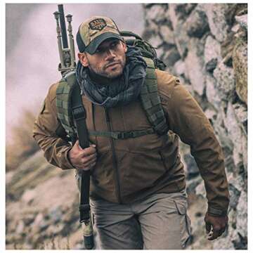 5.11 Tactical Men's Taclite Pro Lightweight Performance Pants, Cargo Pockets, Action Waistband, Coyo...