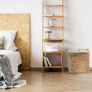 Elegant Handwoven Two-Compartment Laundry Hamper