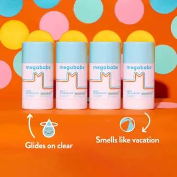 Megababe Beachy Pits Deodorant, Fresh Scent, 2.6oz