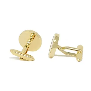Elegant MENDEPOT Mother Of Pearl Cufflinks for Men