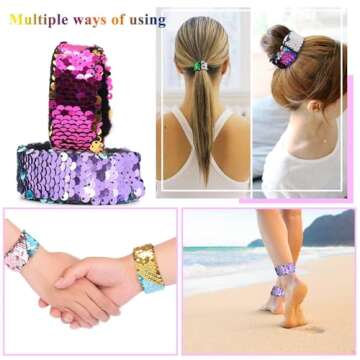 Childom Slap Bracelets - Colorful Reversible Fun for Kids