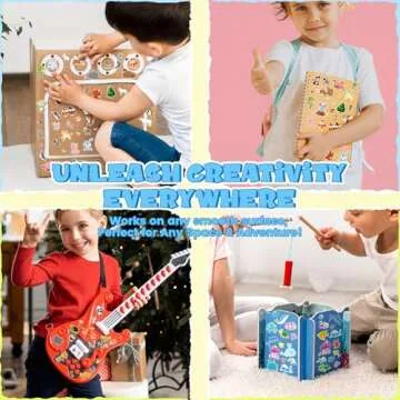 Sinceroduct Stickers for Kids, 1300+ Cute Animals Water Bottle Stickers, 8 Kids Stickers with Different Theme Scrapbooking Stickers for Classroom, Christmas Day, Kids Crafts, Party Favors, Decorations