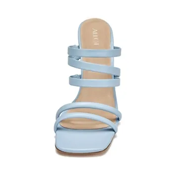 Stylish ALLOT Womens Heeled Sandals - Comfy & Fashionable