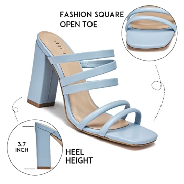 Stylish ALLOT Womens Heeled Sandals - Comfy & Fashionable