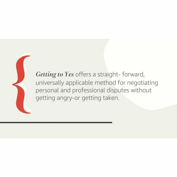 Negotiation Skills: Getting to Yes Book Review