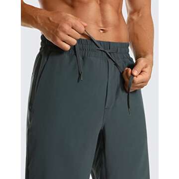 Shop CRZ YOGA Men's 9'' Running Shorts - Ultralight & Durable
