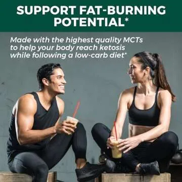 Viva Naturals Organic MCT Oil 16 fl oz - Best MCT Oil Organic for Coffee, MCT Coconut Oil Supports Energy & Mental Clarity, USDA Organic, Non-GMO, Paleo & Keto Certified, MCT Wellness