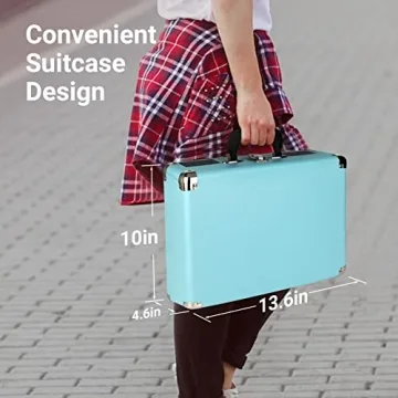 Affordable ByronStatics Vinyl Record Player for Music Lovers