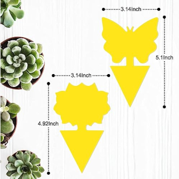 Stingmon 36 Pack Fruit Fly Trap for Indoor Plants