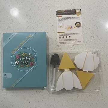 Stingmon 36 Pack Fruit Fly Trap for Indoor Plants