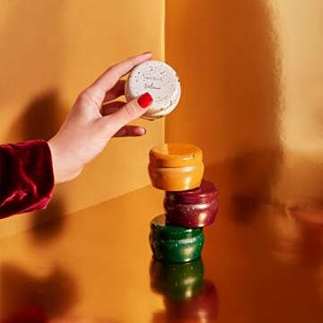 Capri Blue Pumpkin Dulce Mini Candle in Cider and Gold