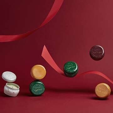 Capri Blue Pumpkin Dulce Mini Candle in Cider and Gold