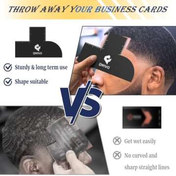 Qwivo Barber Card for Precise Hairline Enhancements