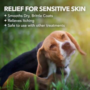 Vet's Best Hypo-Allergenic Shampoo for Dogs | Dog Shampoo for Sensitive Skin | Relieves Discomfort from Dry, Itchy Skin | Cleans, Moisturizes, and Conditions Skin and Coat , 16 oz