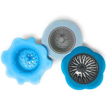 Acrylic Pouring Oil for Creating Cells Perfect Flow Pure High Grade Silicone, Acrylic Pouring Flower Strainers 3 Pack