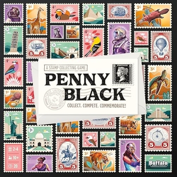 Penny Black Board Game - Fun for Family Game Nights