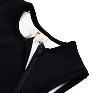 KYTE BABY Unisex Rayon Made From Bamboo Sleep Bag for Babies and Toddlers, 1.0 Tog (Small, Midnight)