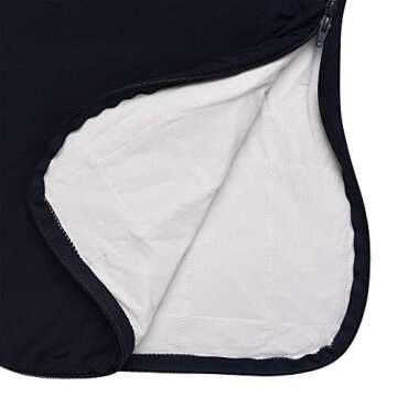 KYTE BABY Unisex Rayon Made From Bamboo Sleep Bag for Babies and Toddlers, 1.0 Tog (Small, Midnight)